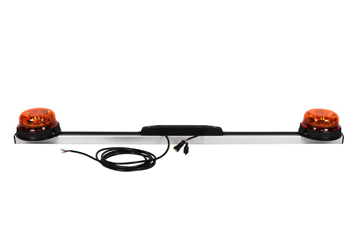 Barre 181 cm pour Triflash avec 2 gyrophares LED